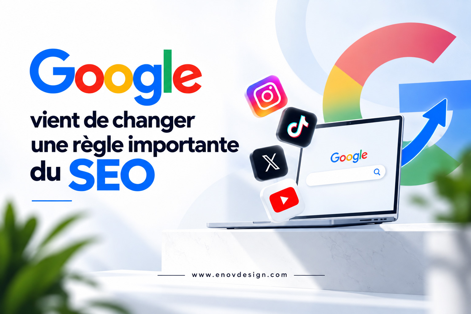 Google Search Console pour Instagram TikTok X et YouTube